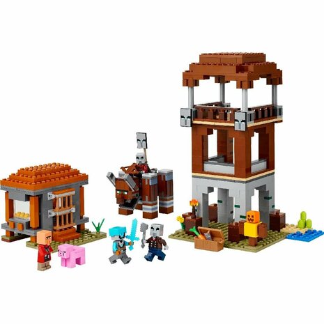 Lego Minecraft 21278 De Plunderaar Buitenpost en Verwoester