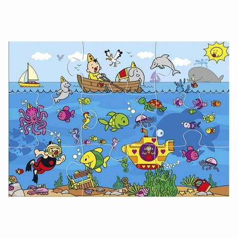 Bumba Puzzel Zeedieren 9 Stukjes