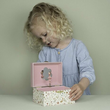 Little Dutch Juwelenkistje met Muziek Roze