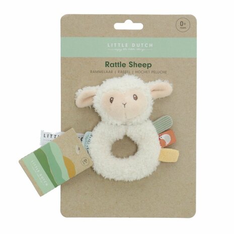Little Dutch Farm Zachte Ringrammelaar Schaap