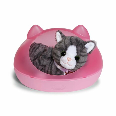 Baby Born My Cat Cookie Knuffel Kat met Mand + Geluid