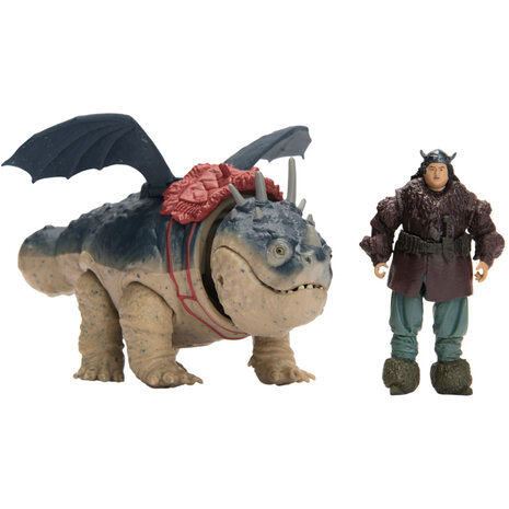 How To Train Your Dragon Gronckle and Fishlegs