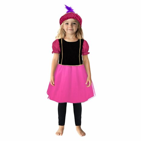 Pietenjurk 110-116 Roze/Paars