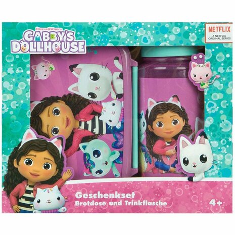 Gabby's Dollhouse Lunchset Paars/Mint