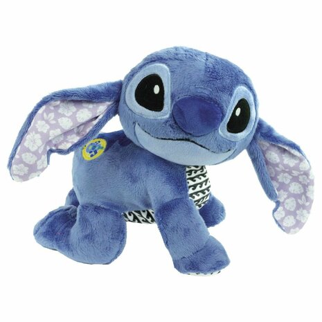 Clementoni Disney Kruipende Stitch Knuffel + Geluid