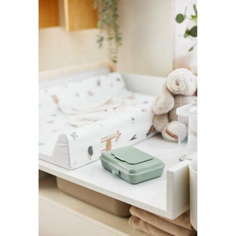 Rotho TILO Tissue Box 16x11x4.4 cm Sage Green