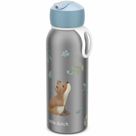 Mepal Isoleerfles Flip Little Dutch Forest Friends 350 ml RVS/Blauw