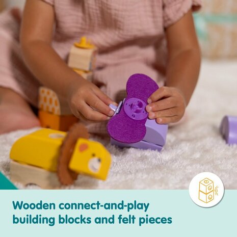 Melissa & Doug Blockables Safari Set 34-delig