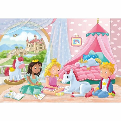 Ravensburger Puzzel Prince & Princess 2x12 Stukjes