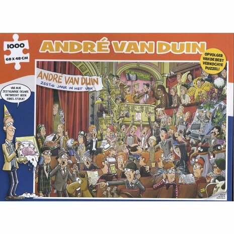 Puzzel Andre van Duin 60 Jaar in het Vak 1000 Stukjes
