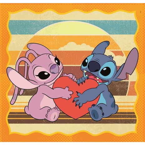 Clementoni Supercolor Puzzel Disney Stitch 3x48 Stukjes