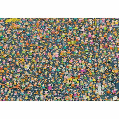 Clementoni Puzzel Impossible Mordillo 1000 Stukjes + Poster
