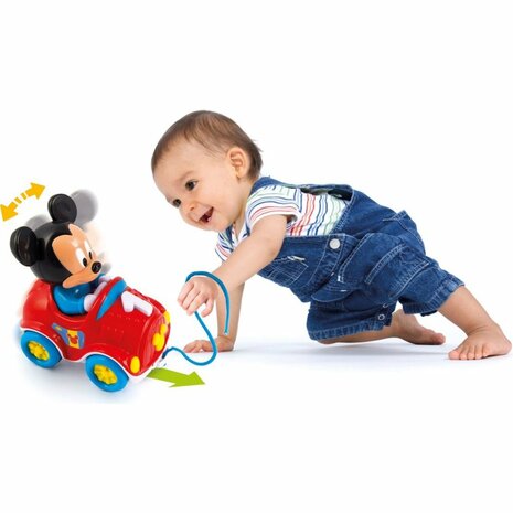 Clementoni Baby Pull Along Mickey Auto + Geluid