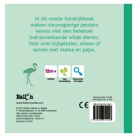 Boek Dieren in de Dierentuin