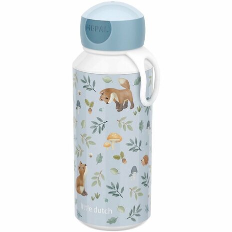 Mepal Pop-Up Drinkfles Little Dutch Forest Friends 400 ml Blauw