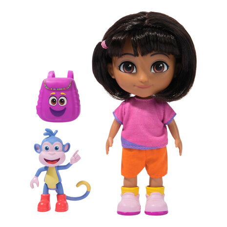 Dora Pop met Rugzak en Boots 15 cm