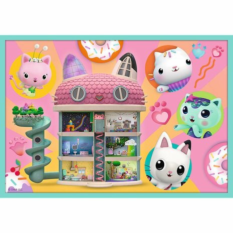 Trefl Puzzel 10in1 Gabby's Dollhouse 20-48 Stukjes