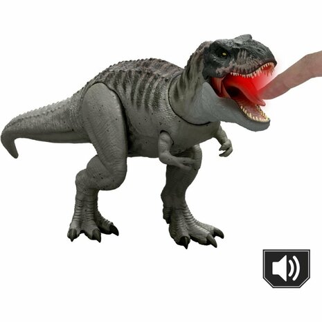 Mattel Jurassic World Movie Feature T-Rex + Licht en Geluid