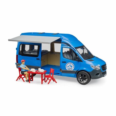 Bruder 02684 MB Sprinter Camper met Chauffeur