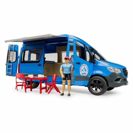 Bruder 02684 MB Sprinter Camper met Chauffeur
