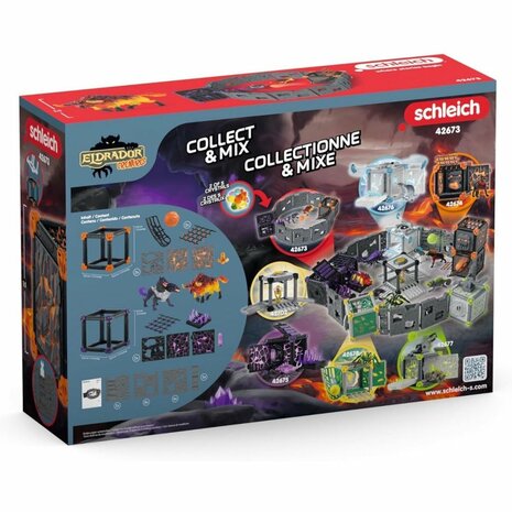 Schleich Eldrador Creatures BattleCave Arena Lava vs Schaduw