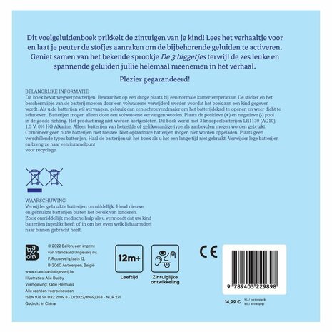 Boek De Drie Biggetjes