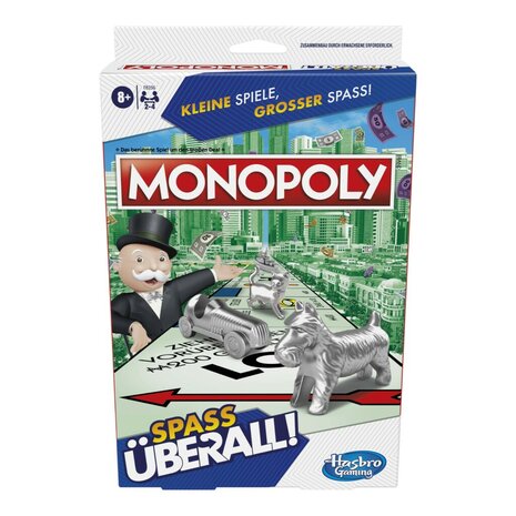 Hasbro Gaming Grab and Go Monopoly