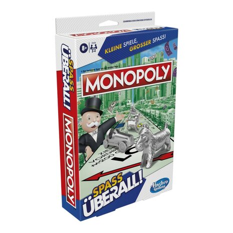 Hasbro Gaming Grab and Go Monopoly