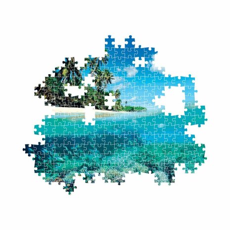 Clementoni High Quality Collection Puzzel Tropisch Paradijs 1000 Stukjes + Poster