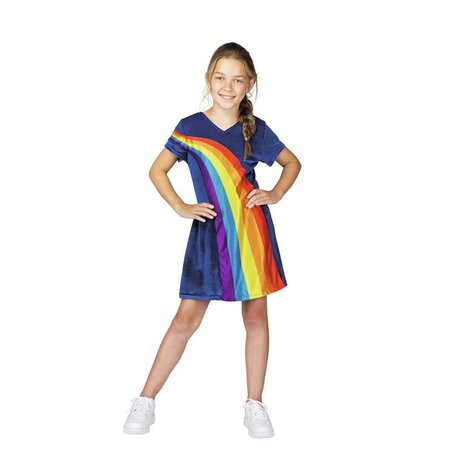 K3 Regenboog Verkleedjurk Maat 152