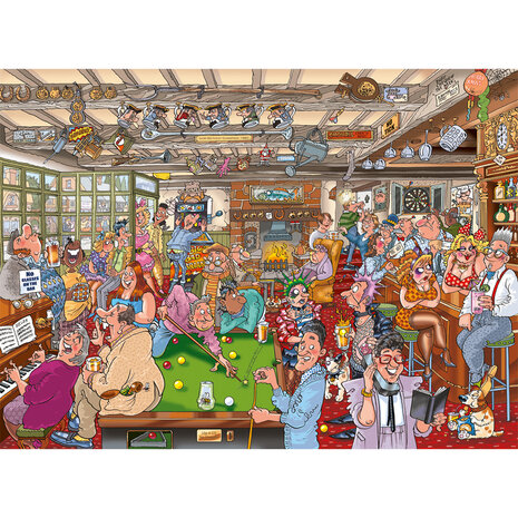 Jumbo Puzzel Wasgij Destiny 19 Café de Puzzelhoek 1000 Stukjes