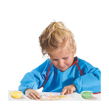 SES Creative Vingerverf 6 Pastel Kleuren 45ml