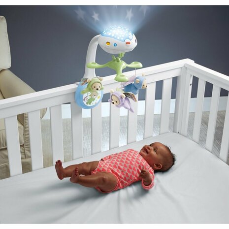 Fisher Price Vlinderdromen 3in1 Projectormobiel + Geluid