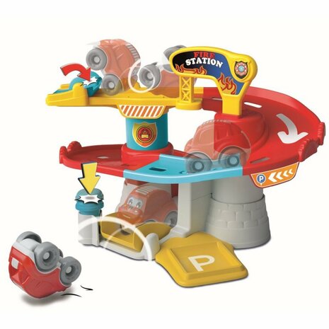 Clementoni Baby Garage Brandweerkazerne + Licht en Geluid