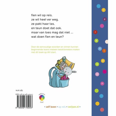 Zwijsen Boek Fien & Teun Gaan Op Reis