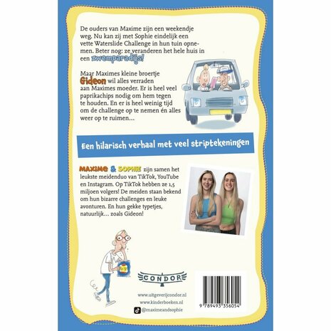 Boek Maxime en Sophie De Grootste Challenga Ooit