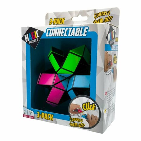 Magic Puzzle Connectable 3 Pack