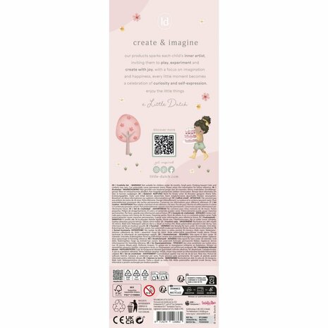 Little Dutch Rosa Creativity Box XL