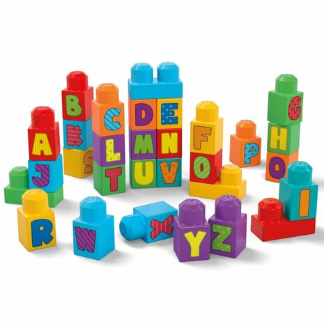 Mega Bloks ABC Blokken 30 Stuks