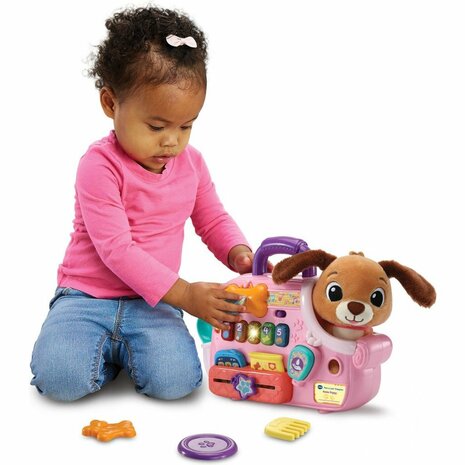VTech Baby Reis & Leer Puppytas + Licht en Geluid