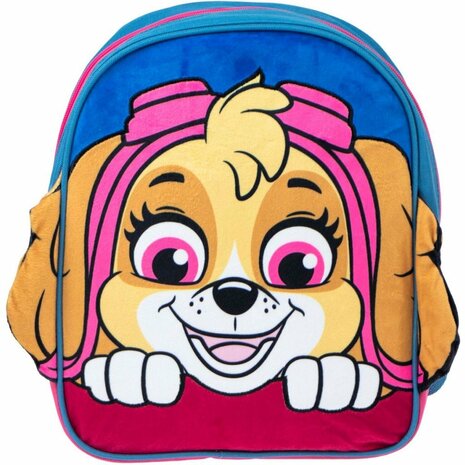 Paw Patrol Pluche Rugtas Sky 25x31x10 cm Roze/Blauw