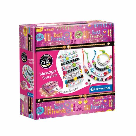 Clementoni Crazy Chic Message Bracelets