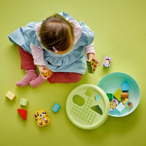 Lego Duplo 10441 My First Vormenstoof Puppyhuis