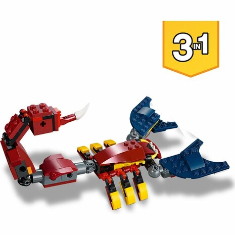 Lego Creator 31102 3in1 Vuurdraak