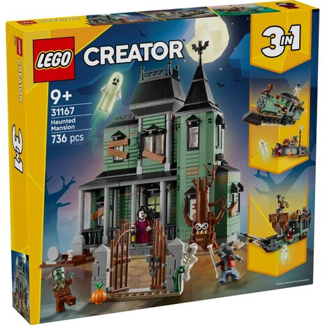 Lego Creator 31167 3in1 Spookhuis