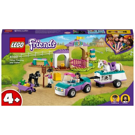 Lego Friends 41441 Paardentraining en Aanhanger Set