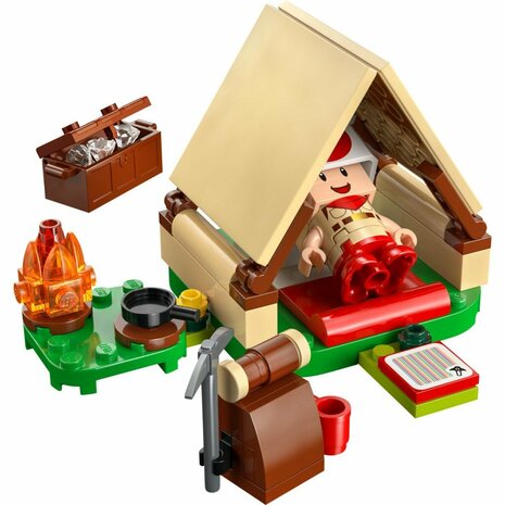 Lego Super Mario 72040 Toad-Baas' Kampeerplaats
