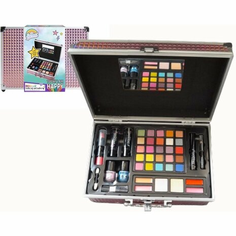 Deedoo Make-Up Koffer 27x18 cm Roze