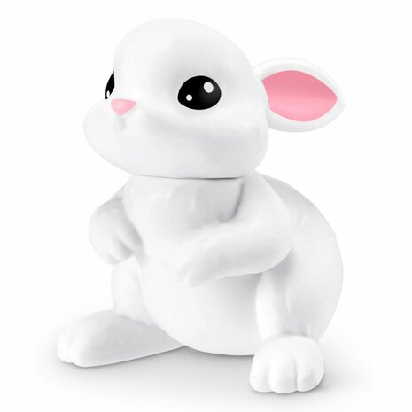 Zuru Pets Alive Mama + Baby Konijn in Kooi + Geluid