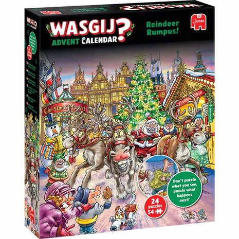 Jumbo Puzzel Wasgij Adventskalender 2025 24x54 Stukjes
